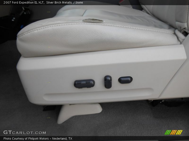 Silver Birch Metallic / Stone 2007 Ford Expedition EL XLT