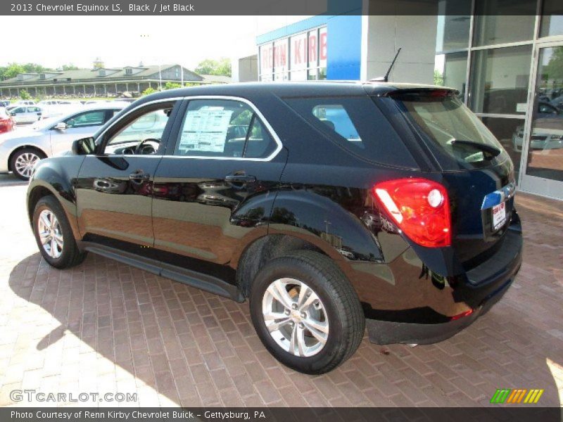Black / Jet Black 2013 Chevrolet Equinox LS