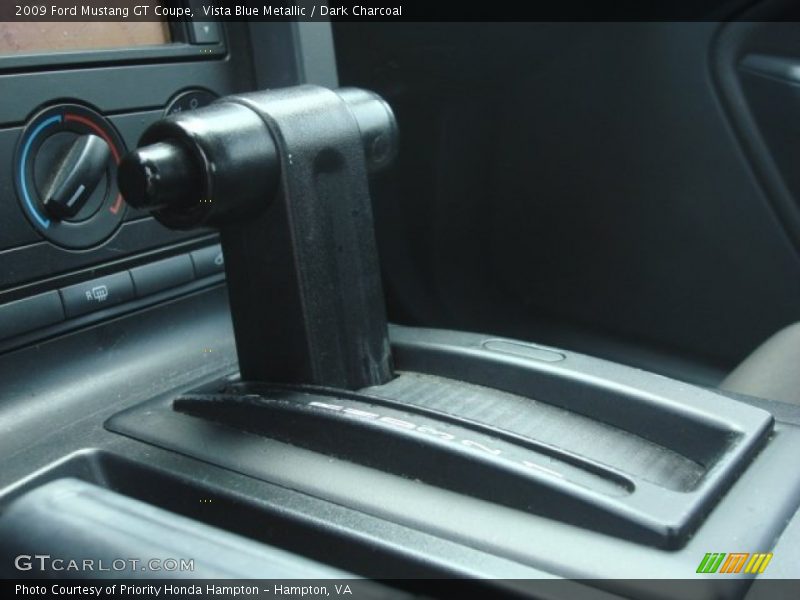 Vista Blue Metallic / Dark Charcoal 2009 Ford Mustang GT Coupe