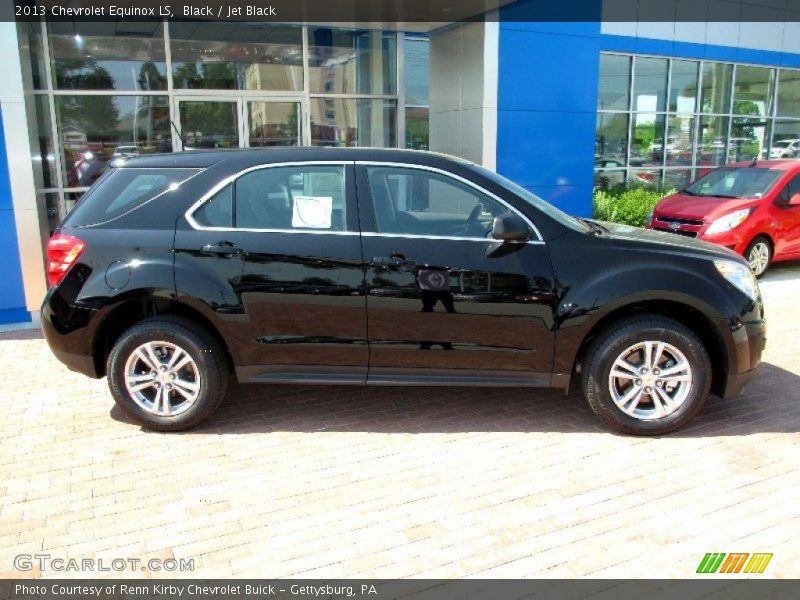 Black / Jet Black 2013 Chevrolet Equinox LS