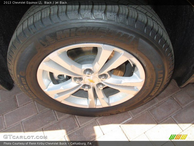 Black / Jet Black 2013 Chevrolet Equinox LS