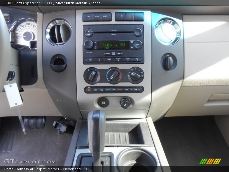 Silver Birch Metallic / Stone 2007 Ford Expedition EL XLT