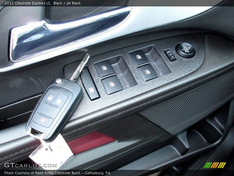 Black / Jet Black 2013 Chevrolet Equinox LS