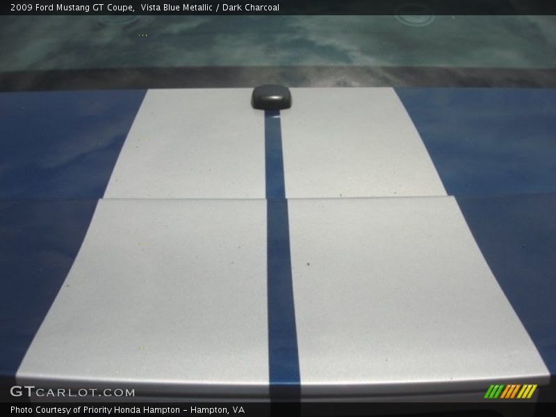 Vista Blue Metallic / Dark Charcoal 2009 Ford Mustang GT Coupe