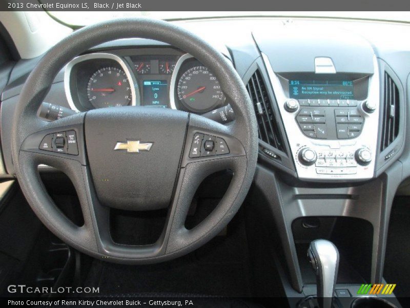 Black / Jet Black 2013 Chevrolet Equinox LS