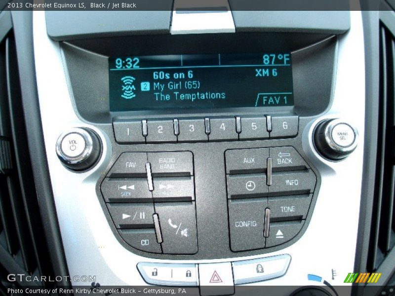 Black / Jet Black 2013 Chevrolet Equinox LS