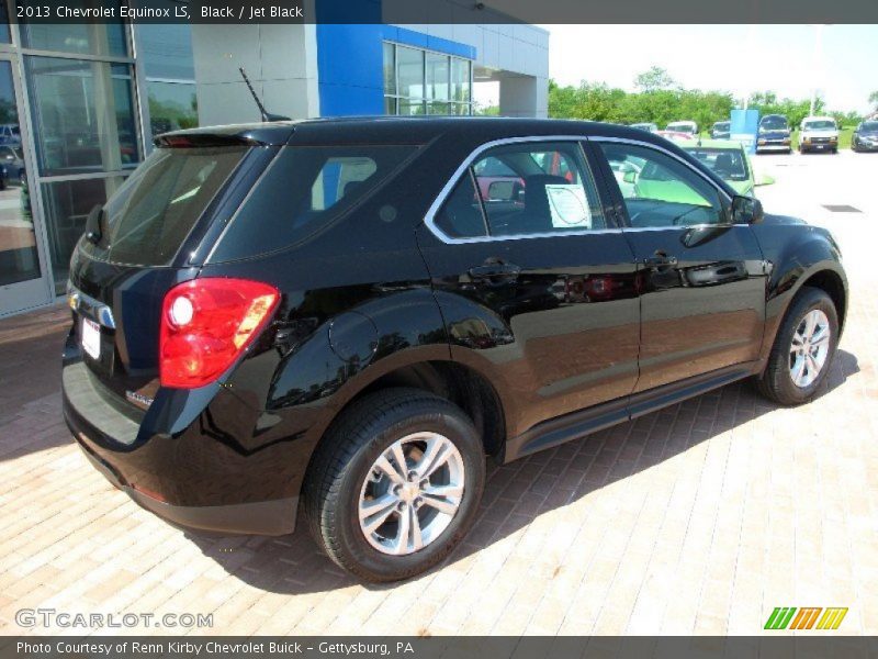 Black / Jet Black 2013 Chevrolet Equinox LS