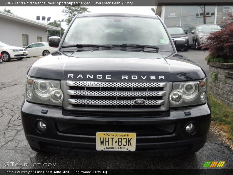 Java Black Pearl / Ivory 2007 Land Rover Range Rover Sport Supercharged
