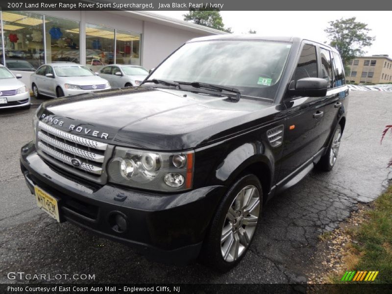 Java Black Pearl / Ivory 2007 Land Rover Range Rover Sport Supercharged