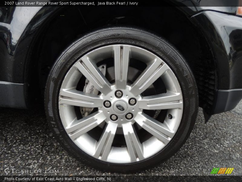 Java Black Pearl / Ivory 2007 Land Rover Range Rover Sport Supercharged