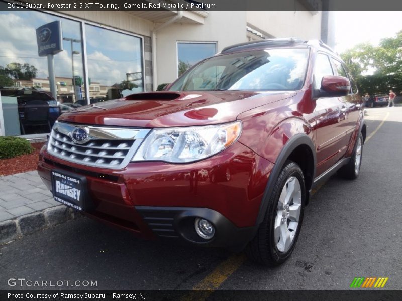 Camelia Red Metallic / Platinum 2011 Subaru Forester 2.5 XT Touring