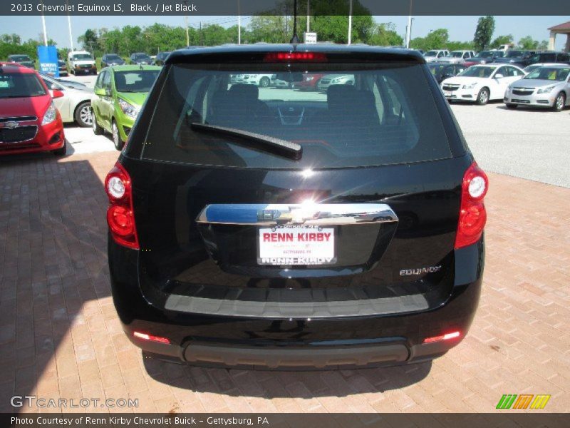Black / Jet Black 2013 Chevrolet Equinox LS