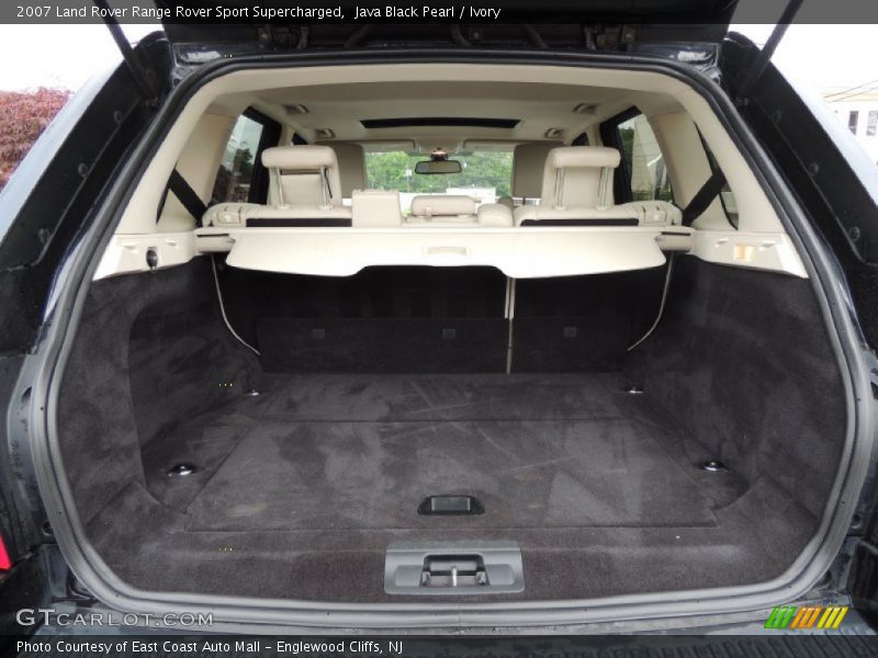 Java Black Pearl / Ivory 2007 Land Rover Range Rover Sport Supercharged