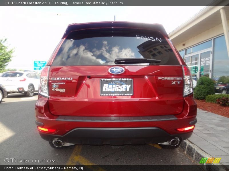 Camelia Red Metallic / Platinum 2011 Subaru Forester 2.5 XT Touring