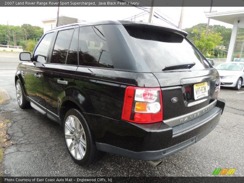 Java Black Pearl / Ivory 2007 Land Rover Range Rover Sport Supercharged