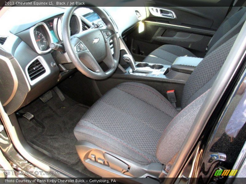 Black / Jet Black 2013 Chevrolet Equinox LS