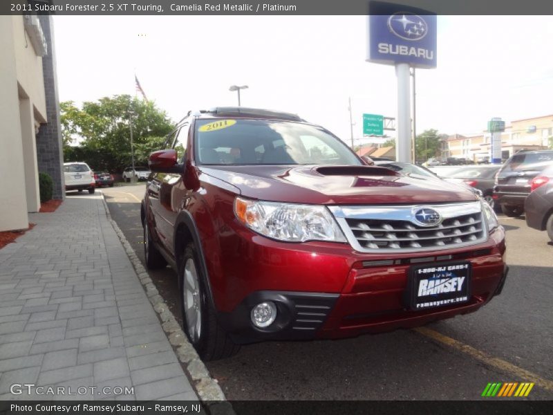 Camelia Red Metallic / Platinum 2011 Subaru Forester 2.5 XT Touring