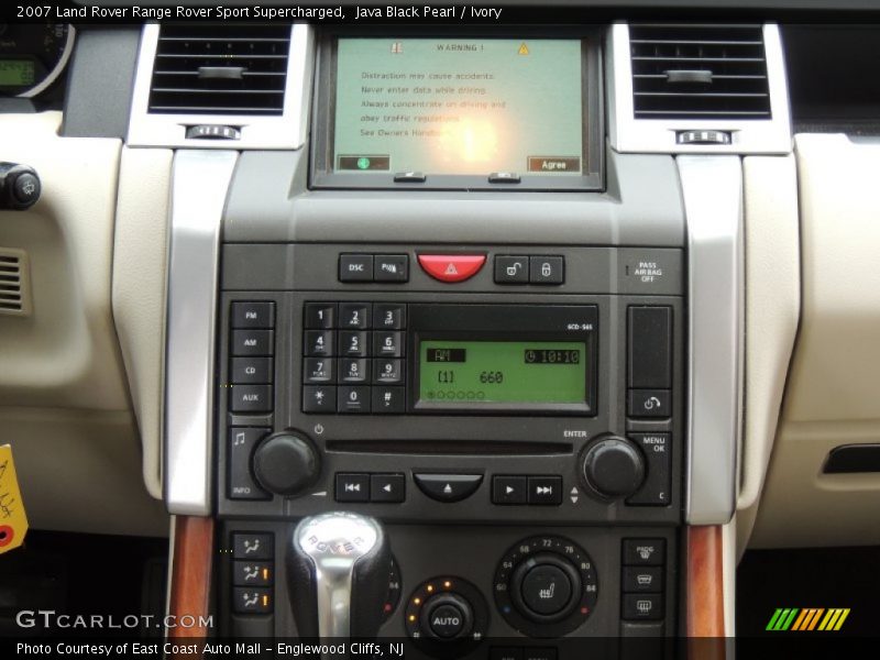 Java Black Pearl / Ivory 2007 Land Rover Range Rover Sport Supercharged