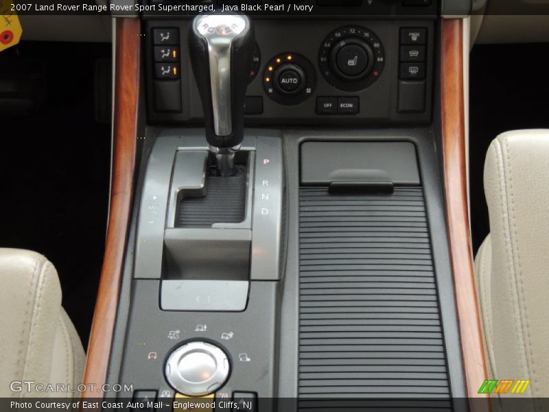 Java Black Pearl / Ivory 2007 Land Rover Range Rover Sport Supercharged