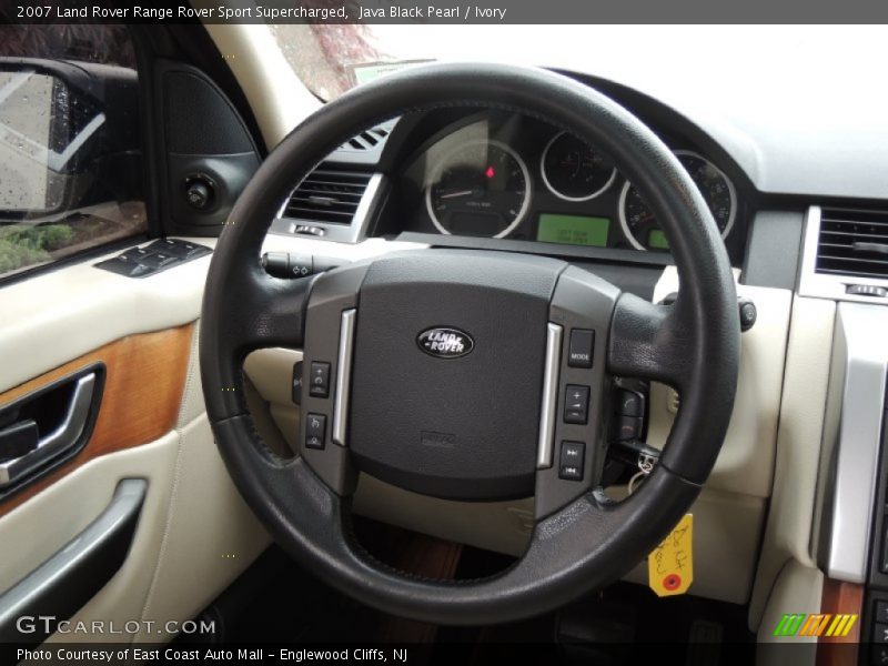 Java Black Pearl / Ivory 2007 Land Rover Range Rover Sport Supercharged
