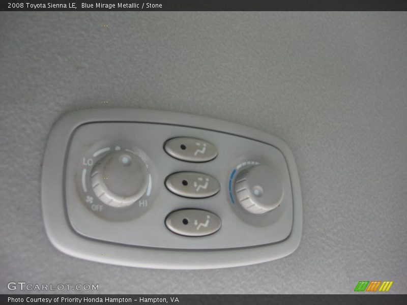 Blue Mirage Metallic / Stone 2008 Toyota Sienna LE