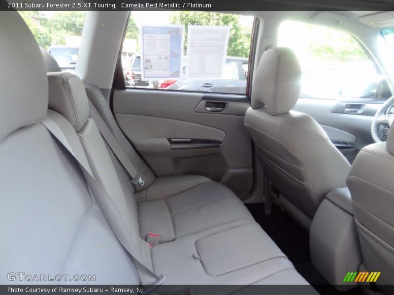 Rear Seat of 2011 Forester 2.5 XT Touring