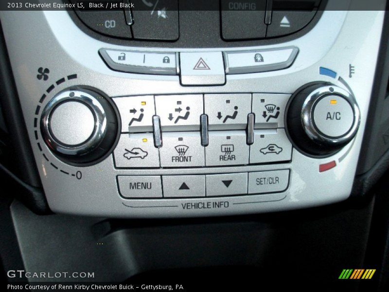 Black / Jet Black 2013 Chevrolet Equinox LS