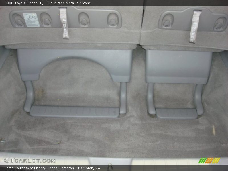 Blue Mirage Metallic / Stone 2008 Toyota Sienna LE