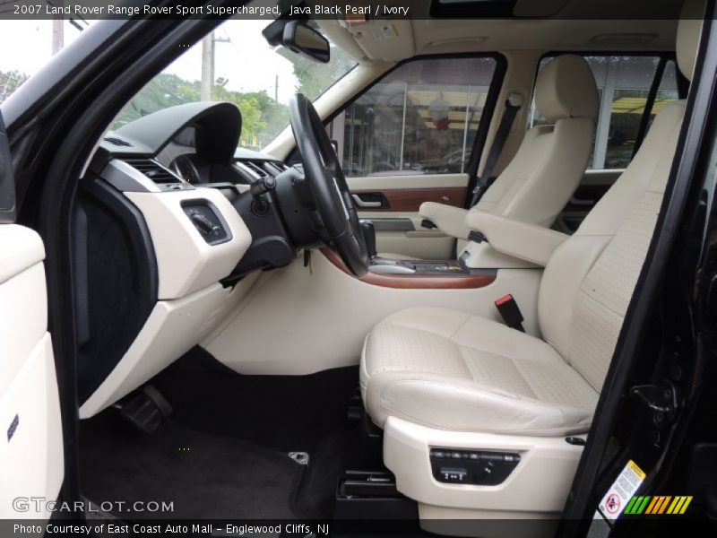 Java Black Pearl / Ivory 2007 Land Rover Range Rover Sport Supercharged