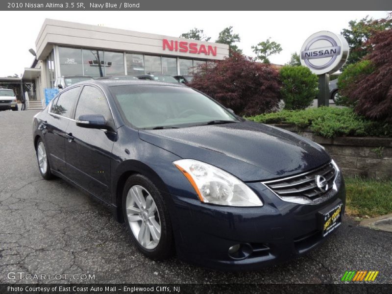 Navy Blue / Blond 2010 Nissan Altima 3.5 SR