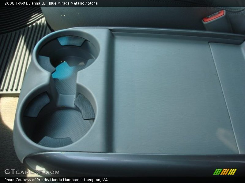 Blue Mirage Metallic / Stone 2008 Toyota Sienna LE