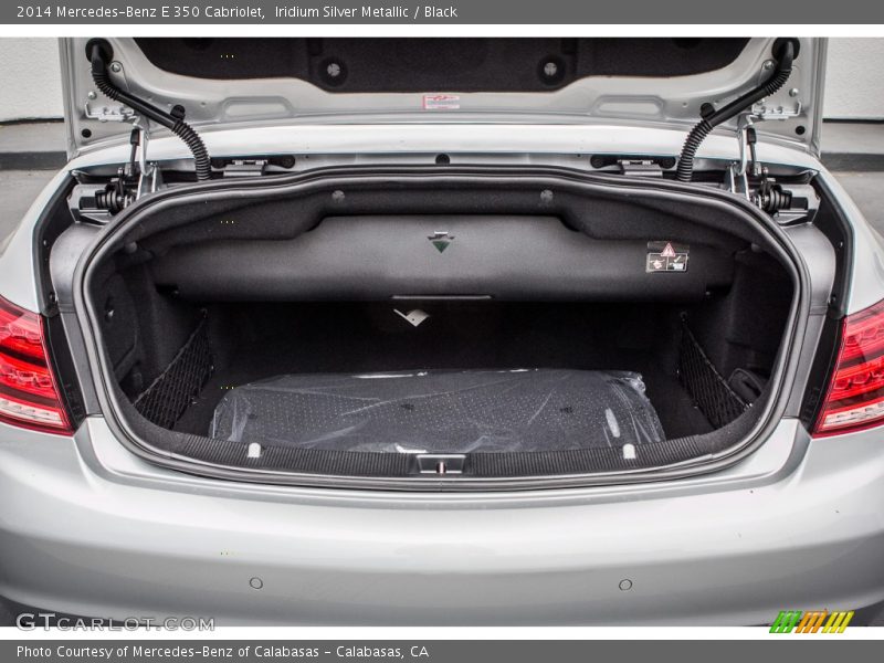 Iridium Silver Metallic / Black 2014 Mercedes-Benz E 350 Cabriolet
