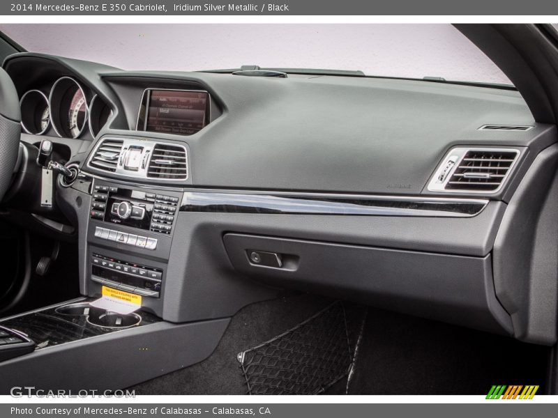 Iridium Silver Metallic / Black 2014 Mercedes-Benz E 350 Cabriolet