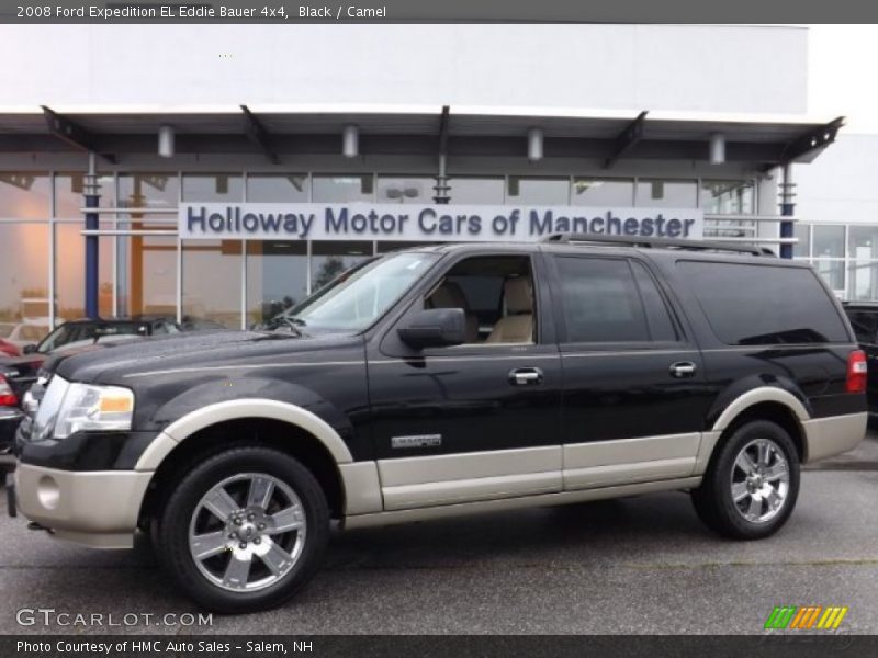 Black / Camel 2008 Ford Expedition EL Eddie Bauer 4x4