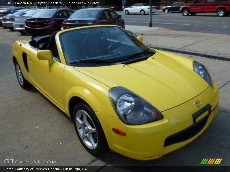Front 3/4 View of 2002 MR2 Spyder Roadster
