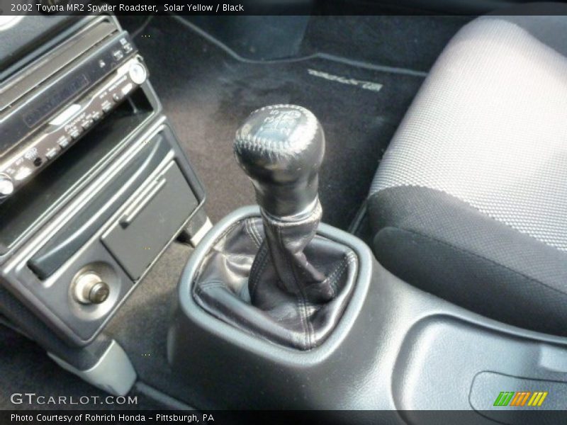  2002 MR2 Spyder Roadster 5 Speed Manual Shifter