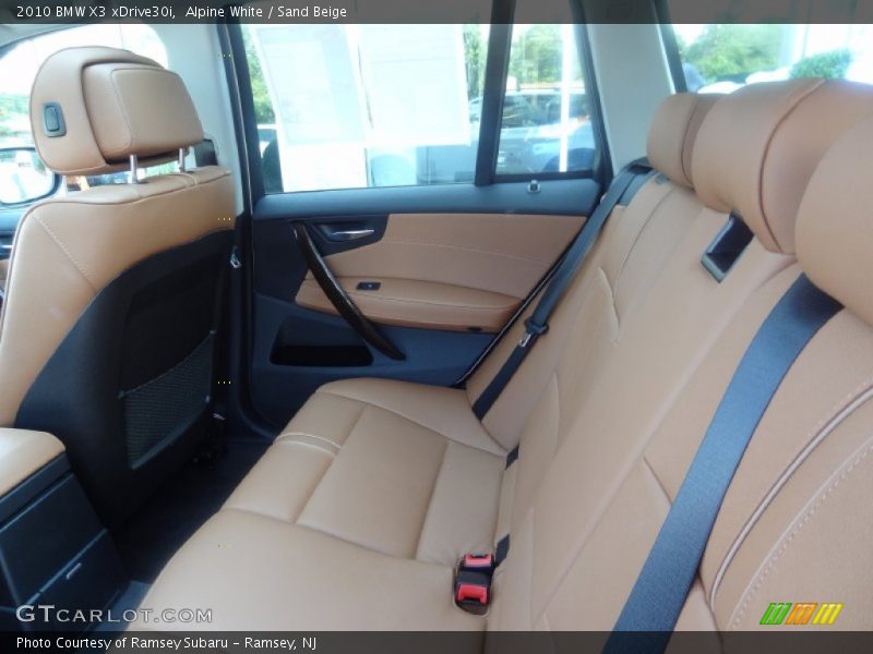 Alpine White / Sand Beige 2010 BMW X3 xDrive30i
