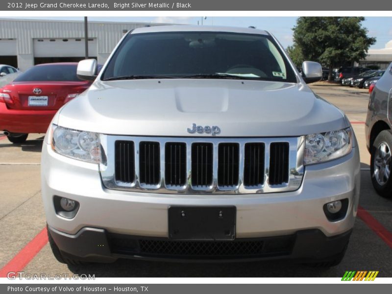 Bright Silver Metallic / Black 2012 Jeep Grand Cherokee Laredo