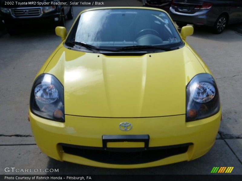  2002 MR2 Spyder Roadster Solar Yellow