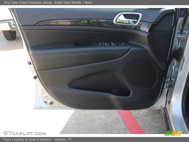 Bright Silver Metallic / Black 2012 Jeep Grand Cherokee Laredo