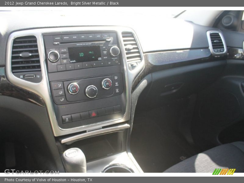 Bright Silver Metallic / Black 2012 Jeep Grand Cherokee Laredo