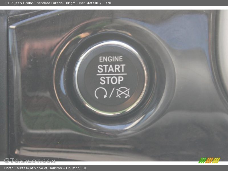 Bright Silver Metallic / Black 2012 Jeep Grand Cherokee Laredo