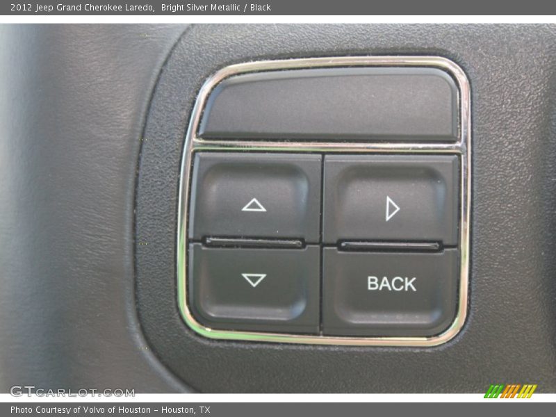 Bright Silver Metallic / Black 2012 Jeep Grand Cherokee Laredo