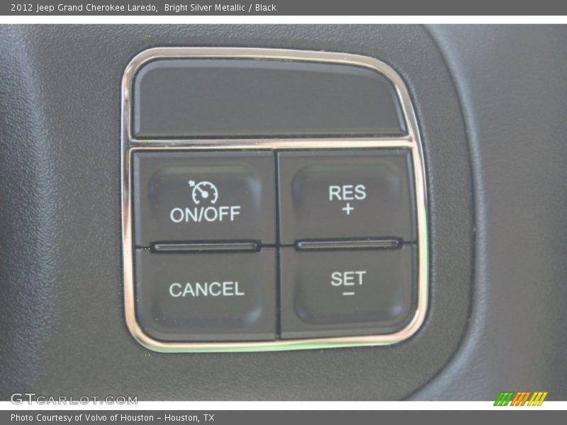 Bright Silver Metallic / Black 2012 Jeep Grand Cherokee Laredo