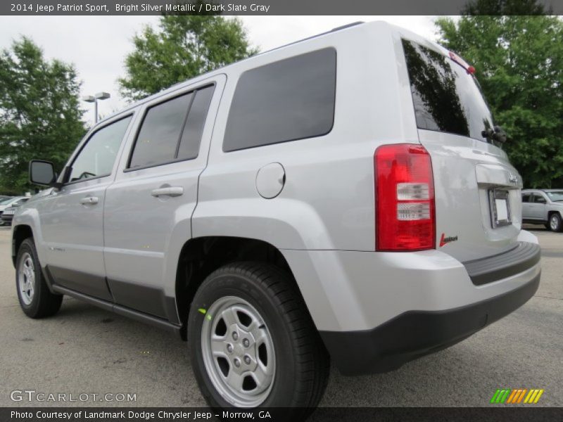 Bright Silver Metallic / Dark Slate Gray 2014 Jeep Patriot Sport