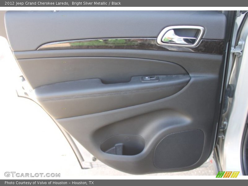 Bright Silver Metallic / Black 2012 Jeep Grand Cherokee Laredo