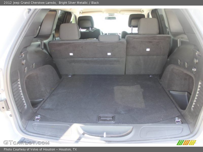 Bright Silver Metallic / Black 2012 Jeep Grand Cherokee Laredo