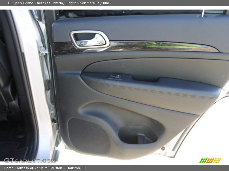 Bright Silver Metallic / Black 2012 Jeep Grand Cherokee Laredo