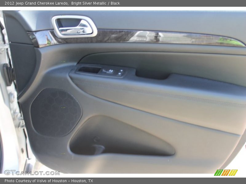 Bright Silver Metallic / Black 2012 Jeep Grand Cherokee Laredo