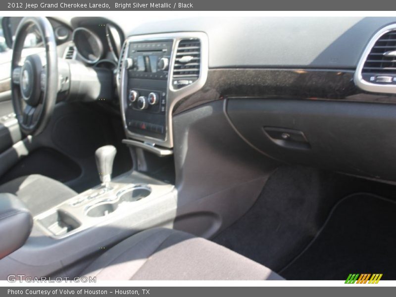 Bright Silver Metallic / Black 2012 Jeep Grand Cherokee Laredo